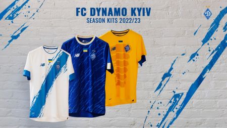 New Balance presents the new form of FC Dynamo Kyiv for the 2022/23 season