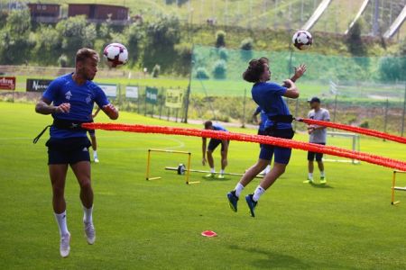 Dynamo in Austria. Day 2: strength exercises and attacks finishing